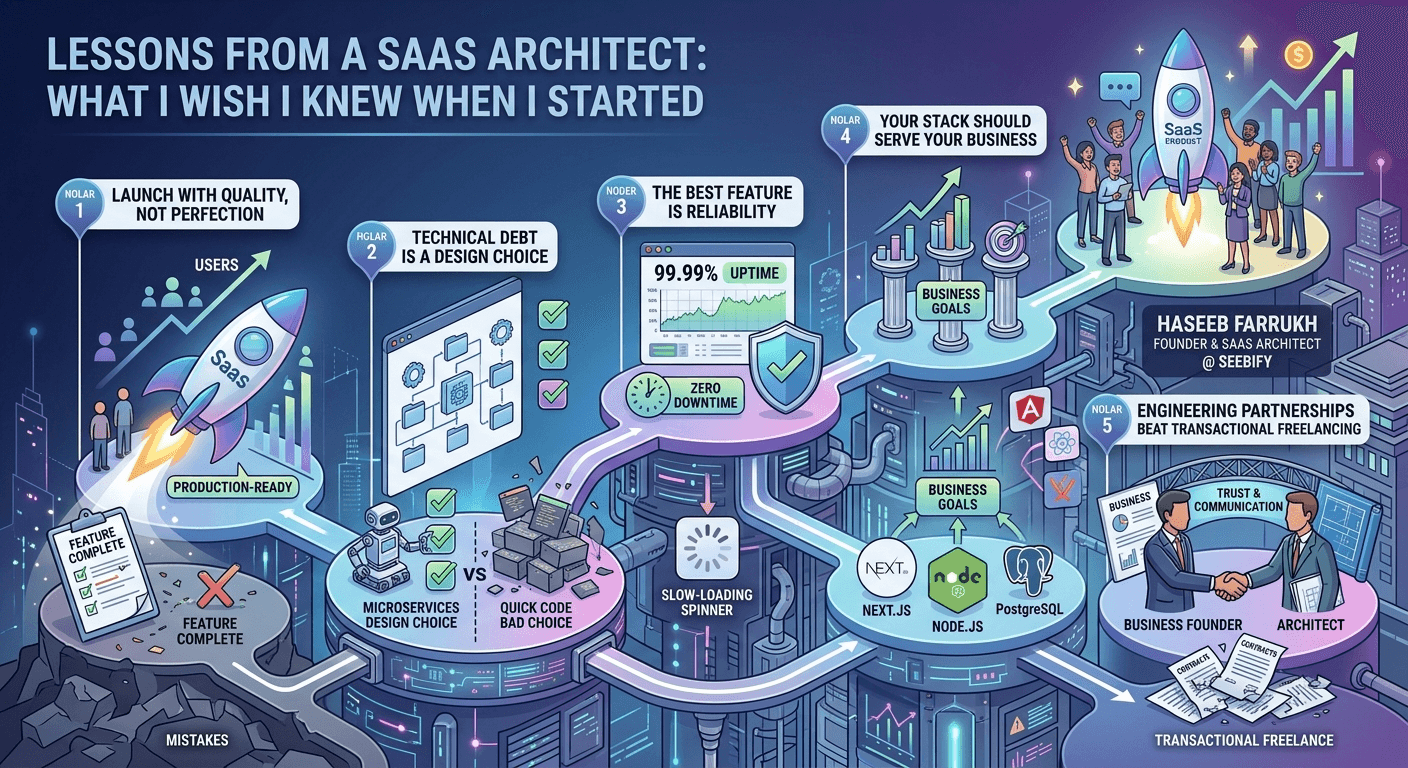 Lessons From a SaaS Architect: What I Wish I Knew When I Started